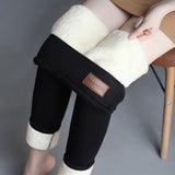 Warm Women Pants, Thick Velvet Wool,  Leggins Pants, Female Leggings